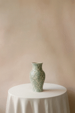 Yayun Celadon Printed Vase - Image 3