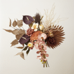 Dusk Brown and Pink Simulated Bouquet - Image 3