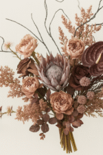 Retro style artificial flower arrangement - Image 2