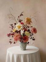 Yayun Celadon Printed Vase - Image 4