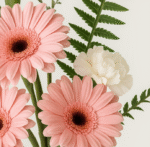 Pink and fresh artificial bouquet - Image 2