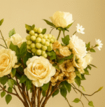 Warm and soft dream artificial bouquet